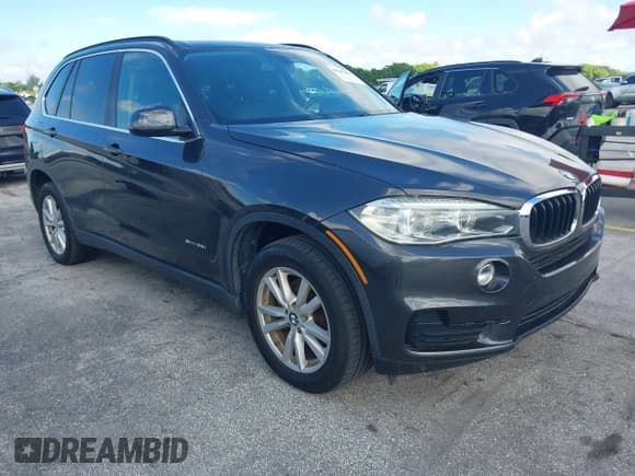 ✅ 2015 BMW X5 sDrive35i • VIN: 5UXKR2C59F0H40321 • Лот: 43205815. Опубликован ранее на IAAI с пробегом 152 103 миль. Бесплатный доступ к архиву аукционных продаж из США и подробный отчёт об истории автомобиля на DreamBid. Изображение 1.