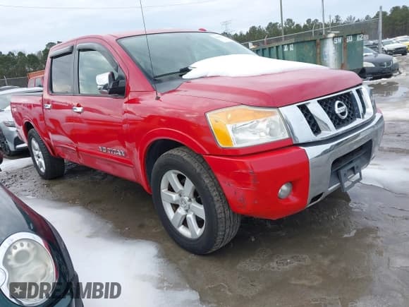 ✅ 2010 Nissan Titan SE • VIN: 1N6BA0ED3AN306001 • Lot: 41395118. Listed on IAAI with 146,287 mi. Free auction sales archive from the USA and detailed vehicle history report at DreamBid. Image 1.