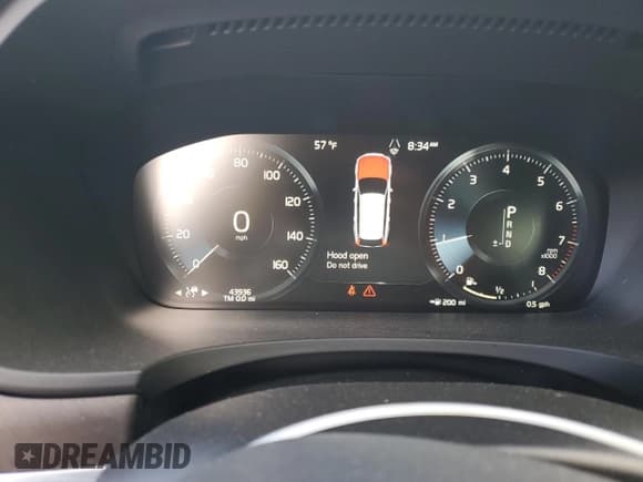 ✅ 2020 Volvo V90 • VIN: YV4A22NL7L1115557 • Lot: 71962845. Listed on Copart with 43,936 mi. Free auction sales archive from the USA and detailed vehicle history report at DreamBid. Image 9.