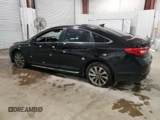 ✅ 2016 Hyundai Sonata Sport • VIN: 5NPE34AF6GH428000 • Лот: 38023603. Опубликован ранее на Copart с пробегом 110 726 миль. Бесплатный доступ к архиву аукционных продаж из США и подробный отчёт об истории автомобиля на DreamBid. Изображение 2.