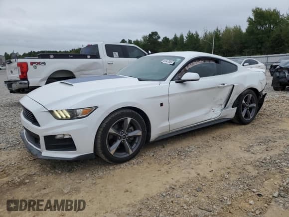 ✅ 2015 Ford Mustang V6 • VIN: 1FA6P8AM7F5315272 • Lot: 84479565. Listed on Copart with 130,157 mi. Free auction sales archive from the USA and detailed vehicle history report at DreamBid. Image 1.