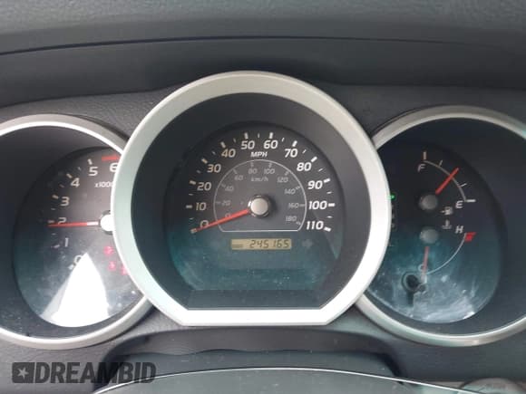 ✅ 2008 Toyota 4Runner SR5 • VIN: JTEZU14R18K007190 • Lot: 43011494. Listed on IAAI with 245,165 mi. Free auction sales archive from the USA and detailed vehicle history report at DreamBid. Image 7.