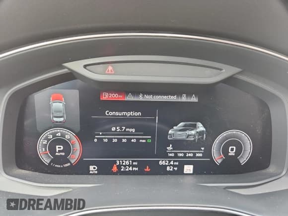 ✅ 2019 Audi A6 Premium Plus • VIN: WAUL2AF22KN026043 • Lot: 81348635. Wystawiony na Copart z przebiegiem 31 261 mil. Bezpłatny archiwum sprzedaży aukcyjnych z USA i szczegółowy raport historii pojazdu na DreamBid. Zdjęcie 9.