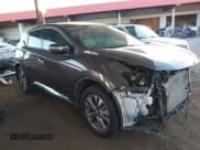 ✅ 2015 Nissan Murano S • VIN: 5N1AZ2MG8FN266273 • Lot: 42572543. Listed on IAAI with 69,309 mi. Free auction sales archive from the USA and detailed vehicle history report at DreamBid. Image 1.