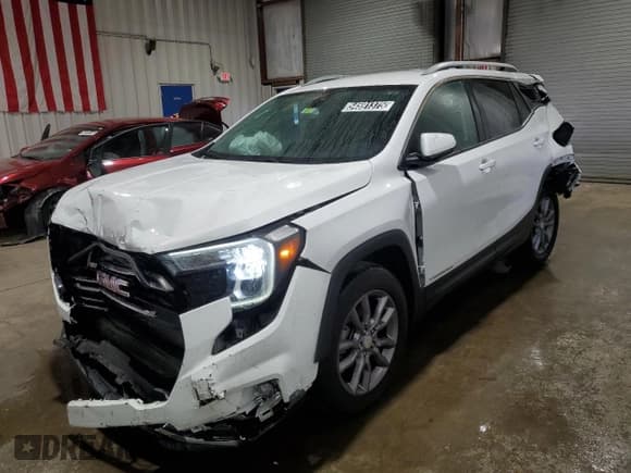 ✅ 2023 GMC Terrain SLT • VIN: 3GKALPEG8PL171459 • Lot: 54591375. Listed on Copart with 48,962 mi. Free auction sales archive from the USA and detailed vehicle history report at DreamBid. Image 1.