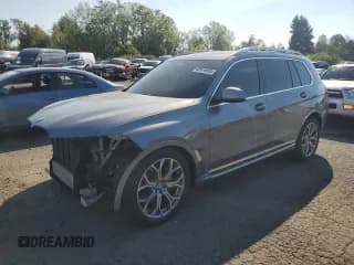 ✅ 2024 BMW X7 xDrive40i • VIN: 5UX23EM09R9V50652 • Лот: 68974955. Опубликован ранее на Copart с пробегом 23 807 миль. Бесплатный доступ к архиву аукционных продаж из США и подробный отчёт об истории автомобиля на DreamBid. Изображение 1.