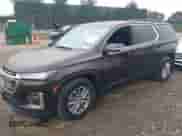 2023 Chevrolet Traverse LT Cloth with VIN 1GNEVGKW1PJ184457, listed as a IAAI auction lot 43392256 with 56,213 mi miles and . Bid and sale history available at DreamBid. Image 2.