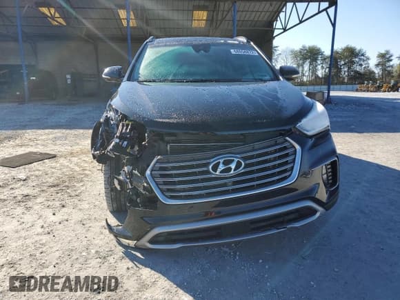 ✅ 2017 Hyundai Santa Fe Limited Ultimate • VIN: KM8SR4HF1HU237921 • Lot: 68058822. Listed on Copart with 56,144 mi. Free auction sales archive from the USA and detailed vehicle history report at DreamBid. Image 5.