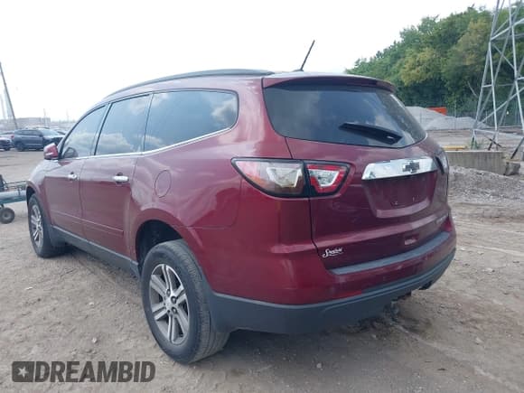 ✅ 2015 Chevrolet Traverse LT • VIN: 1GNKRHKD4FJ194880 • Lot: 43018808. Listed on IAAI with 200,707 mi. Free auction sales archive from the USA and detailed vehicle history report at DreamBid. Image 3.