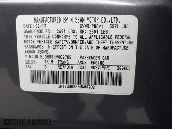 ✅ 2017 Infiniti QX50 • VIN: JN1BJ0RR8HM409782 • Лот: 43139425. Опубликован ранее на IAAI с пробегом 41 096 миль. Бесплатный доступ к архиву аукционных продаж из США и подробный отчёт об истории автомобиля на DreamBid. Изображение 9.