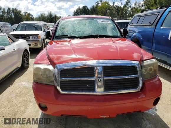 2006 Dodge Dakota SLT z VIN 1D7HE42N76S510319, wystawiony jako Copart lot #75268694 z przebiegiem Nie podano mil oraz Nie do naprawy • Non repairable. Historia ofert i sprzedaży dostępna na DreamBid. Obrazek 5.