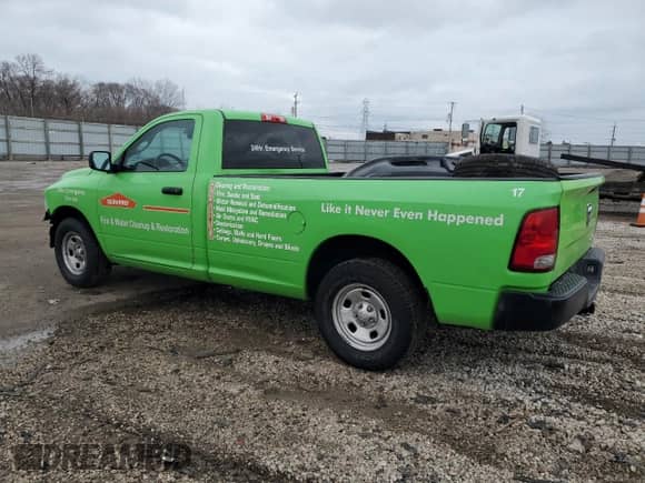 2015 Ram 1500 Tradesman with VIN 3C6JR6DG2FG618159, listed as a Copart auction lot 47571295 with 54,799 mi miles and Clean title. Bid and sale history available at DreamBid. Image 2.