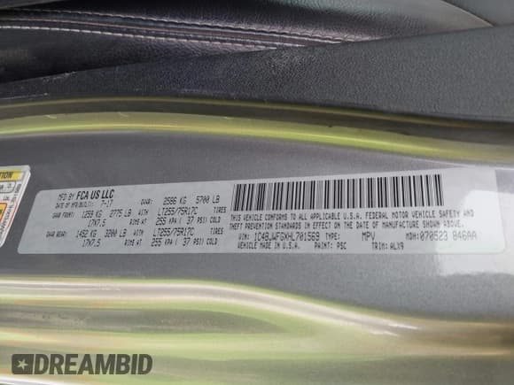 ✅ 2017 Jeep Wrangler Unlimited Rubicon • VIN: 1C4BJWFGXHL701569 • Lot: 41567344. Wystawiony na IAAI z przebiegiem 57 754 mil. Bezpłatny archiwum sprzedaży aukcyjnych z USA i szczegółowy raport historii pojazdu na DreamBid. Zdjęcie 9.