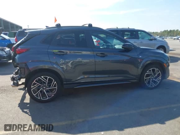 ✅ 2022 Hyundai Kona N Line • VIN: KM8K33A31NU793864 • Lot: 43276680. Listed on IAAI with 120,697 mi. Free auction sales archive from the USA and detailed vehicle history report at DreamBid. Image 13.