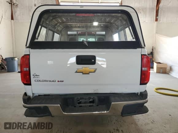 2020 Chevrolet Colorado 2WD Work Truck with VIN 1GCGSBEN7L1198809, listed as a Copart auction lot 80280805 with 46,276 mi miles and Salvage title. Bid and sale history available at DreamBid. Image 6.