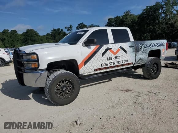 ✅ 2015 Chevrolet Silverado 2500HD LT • VIN: 1GC1KVE83FF151446 • Lot: 64519215. Listed on Copart with 243,894 mi. Free auction sales archive from the USA and detailed vehicle history report at DreamBid. Image 1.