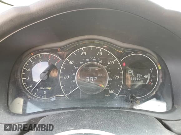 ✅ 2015 Nissan Note SR • VIN: 3N1CE2CP6FL404860 • Lot: 65280695. Listed on Copart with 152,880 mi. Free auction sales archive from the USA and detailed vehicle history report at DreamBid. Image 9.