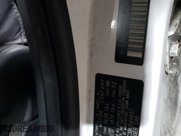 ✅ 2011 Hyundai Accent GLS • VIN: KMHCN4AC3BU544837 • Лот: 45375985. Опубликован ранее на Copart с пробегом Не указан. Бесплатный доступ к архиву аукционных продаж из США и подробный отчёт об истории автомобиля на DreamBid. Изображение 13.