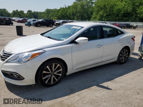 ✅ 2016 Hyundai Azera • VIN: KMHFG4JG7GA505722 • Lot: 60735405. Listed on Copart with 90,328 mi. Free auction sales archive from the USA and detailed vehicle history report at DreamBid. Image 1.