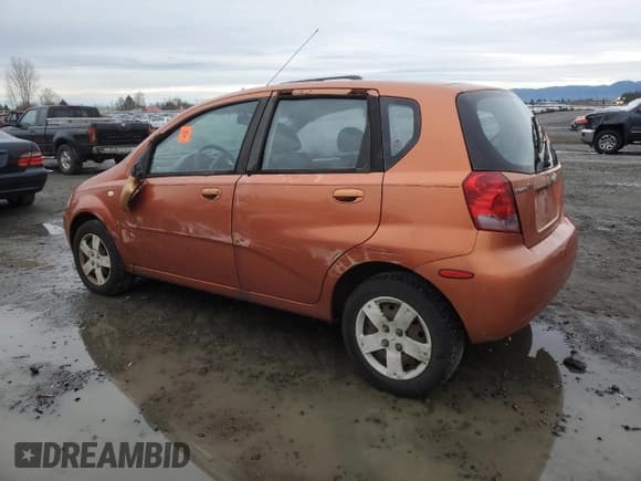 ✅ 2007 Chevrolet Aveo LS • VIN: KL1TD66637B796040 • Лот: 86846904. Опубликован ранее на Copart с пробегом 149 647 миль. Бесплатный доступ к архиву аукционных продаж из США и подробный отчёт об истории автомобиля на DreamBid. Изображение 2.