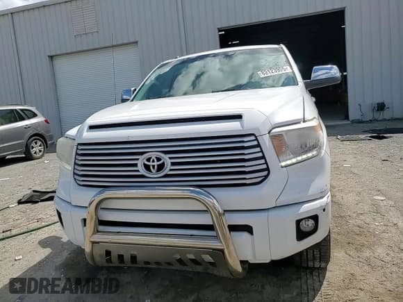 ✅ 2017 Toyota Tundra Platinum • VIN: 5TFGW5F15HX216732 • Lot: 82123955. Listed on Copart with 115,187 mi. Free auction sales archive from the USA and detailed vehicle history report at DreamBid. Image 13.