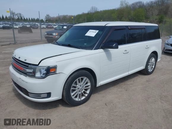 ✅ 2013 Ford Flex SEL • VIN: 2FMGK5C8XDBD25777 • Lot: 42134448. Listed on IAAI with 142,018 mi. Free auction sales archive from the USA and detailed vehicle history report at DreamBid. Image 2.