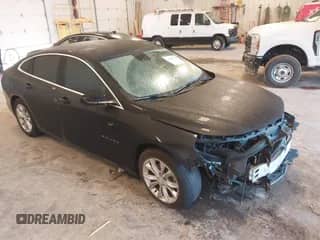 ✅ 2019 Chevrolet Malibu LT • VIN: 1G1ZD5ST2KF169431 • Лот: 43393336. Опубликован ранее на IAAI с пробегом 133 228 миль. Бесплатный доступ к архиву аукционных продаж из США и подробный отчёт об истории автомобиля на DreamBid. Изображение 1.