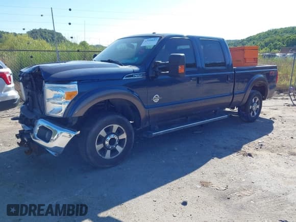 ✅ 2016 Ford F-250 Lariat • VIN: 1FT7W2BT8GED24293 • Lot: 42694647. Listed on IAAI with 225,784 mi. Free auction sales archive from the USA and detailed vehicle history report at DreamBid. Image 2.