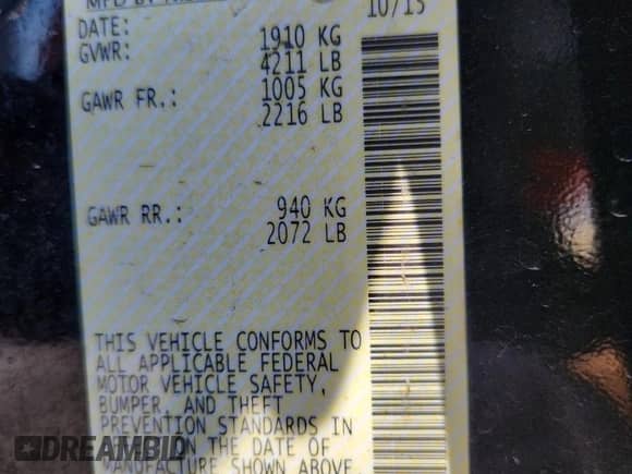 2015 Nissan Altima S with VIN 1N4AL3AP9FN920719, listed as a Copart auction lot 70376055 with Not provided miles and Salvage title. Bid and sale history available at DreamBid. Image 12.