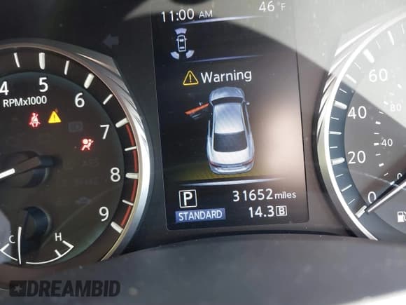 ✅ 2020 Infiniti Q50 Luxe • VIN: JN1EV7AR4LM256526 • Lot: 41666434. Listed on IAAI with 31,652 mi. Free auction sales archive from the USA and detailed vehicle history report at DreamBid. Image 15.