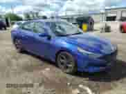 2022 Hyundai Elantra SEL with VIN KMHLS4AG4NU217248, listed as a Copart auction lot 70202155 with Not provided miles and Salvage title. Bid and sale history available at DreamBid. Image 4.