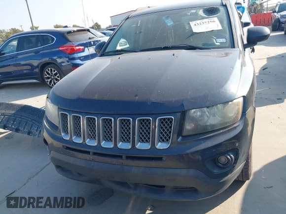 ✅ 2015 Jeep Compass High Altitude • VIN: 1C4NJDEBXFD217092 • Lot: 43237256. Listed on IAAI with 161,684 mi. Free auction sales archive from the USA and detailed vehicle history report at DreamBid. Image 12.