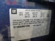 ✅ 2017 Chevrolet Impala LT • VIN: 1G1105SA0HU127853 • Лот: 77983084. Опубликован ранее на Copart с пробегом 113 870 миль. Бесплатный доступ к архиву аукционных продаж из США и подробный отчёт об истории автомобиля на DreamBid. Изображение 12.