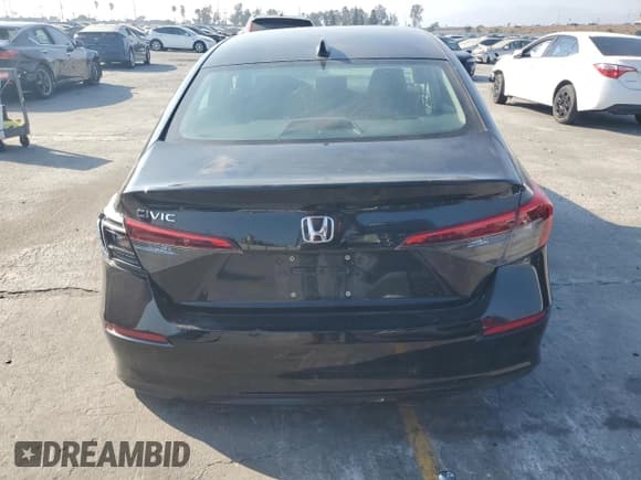✅ 2023 Honda Civic EX • VIN: 2HGFE1F70PH320254 • Lot: 69070995. Listed on Copart with 9,375 mi. Free auction sales archive from the USA and detailed vehicle history report at DreamBid. Image 6.