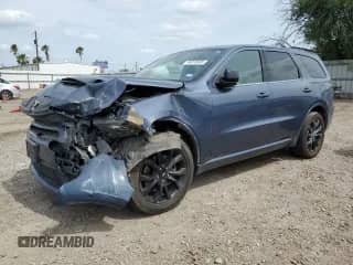 2019 Dodge Durango R/T with VIN 1C4SDHCT0KC791486, listed as a Copart auction lot 54370035 with 71,979 mi miles and Salvage title. Bid and sale history available at DreamBid. Image 1.