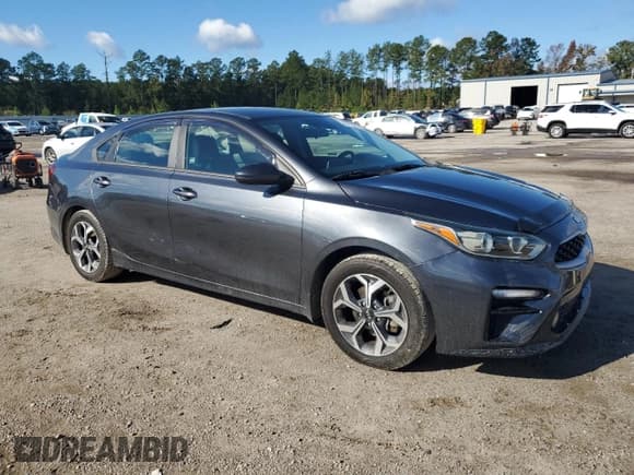 ✅ 2019 Kia Forte LXS • VIN: 3KPF24AD6KE053521 • Lot: 89918005. Listed on Copart with 258,632 mi. Free auction sales archive from the USA and detailed vehicle history report at DreamBid. Image 4.