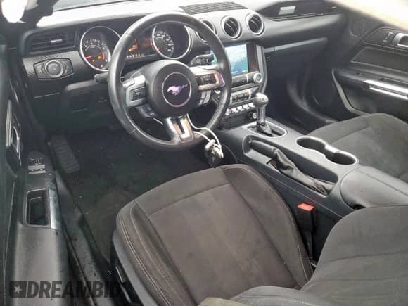 2021 Ford Mustang EcoBoost with VIN 1FA6P8TH7M5137392, listed as a Copart auction lot 64767285 with 100,212 mi miles and Salvage title. Bid and sale history available at DreamBid. Image 8.