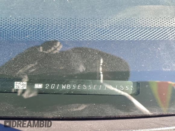 ✅ 2014 Chevrolet Impala LT • VIN: 2G1WB5E35E1131353 • Lot: 94353915. Listed on Copart with 177,306 mi. Free auction sales archive from the USA and detailed vehicle history report at DreamBid. Image 12.