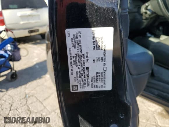 ✅ 2003 GMC Sonoma SLS • VIN: 1GTCT19XX38231438 • Lot: 72920574. Wystawiony na Copart z przebiegiem 85 820 mil. Bezpłatny archiwum sprzedaży aukcyjnych z USA i szczegółowy raport historii pojazdu na DreamBid. Zdjęcie 12.