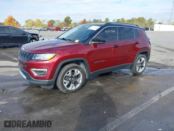 ✅ 2021 Jeep Compass Limited • VIN: 3C4NJDCB9MT504370 • Лот: 43475661. Опубликован ранее на IAAI с пробегом 92 792 миль. Бесплатный доступ к архиву аукционных продаж из США и подробный отчёт об истории автомобиля на DreamBid. Изображение 2.