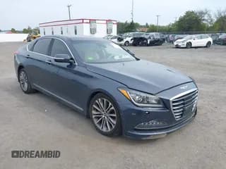 ✅ 2017 Genesis G80 3.8L • VIN: KMHGN4JE5HU172266 • Lot: 43287998. Wystawiony na IAAI z przebiegiem 119 826 mil. Bezpłatny archiwum sprzedaży aukcyjnych z USA i szczegółowy raport historii pojazdu na DreamBid. Zdjęcie 1.