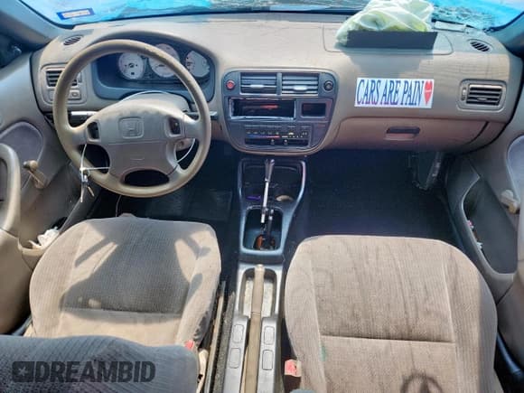 ✅ 1997 Honda Civic DX • VIN: JHMEJ6520VS023336 • Lot: 61837205. Wystawiony na Copart z przebiegiem 274 904 mil. Bezpłatny archiwum sprzedaży aukcyjnych z USA i szczegółowy raport historii pojazdu na DreamBid. Zdjęcie 8.