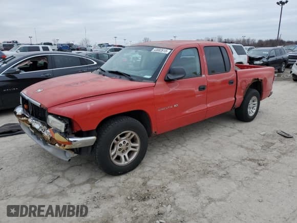 ✅ 2001 Dodge Dakota Sport • VIN: 1B7GL2AN51S201586 • Lot: 43082615. Wystawiony na Copart z przebiegiem 194 353 mil. Bezpłatny archiwum sprzedaży aukcyjnych z USA i szczegółowy raport historii pojazdu na DreamBid. Zdjęcie 1.