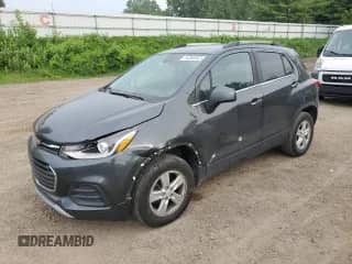 2018 Chevrolet Trax LT with VIN KL7CJPSB6JB594906, listed as a Copart auction lot 64300855 with 137,300 mi miles and Salvage title. Bid and sale history available at DreamBid. Image 1.