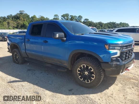 ✅ 2022 Chevrolet Silverado 1500 ZR2 • VIN: 3GCUDHEL4NG627181 • Лот: 72927534. Опубликован ранее на Copart с пробегом 71 393 миль. Бесплатный доступ к архиву аукционных продаж из США и подробный отчёт об истории автомобиля на DreamBid. Изображение 4.