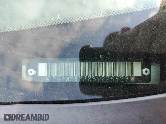 ✅ 2003 Buick Century Custom • VIN: 2G4WS52J831275529 • Lot: 69389904. Wystawiony na Copart z przebiegiem Nie podano. Bezpłatny archiwum sprzedaży aukcyjnych z USA i szczegółowy raport historii pojazdu na DreamBid. Zdjęcie 12.