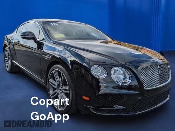 ✅ 2016 Bentley Continental GT • VIN: SCBFU7ZA9GC050XXX • Lot: 48626385. Listed on Copart with 8,523 mi. Free auction sales archive from the USA and detailed vehicle history report at DreamBid. Image 4.