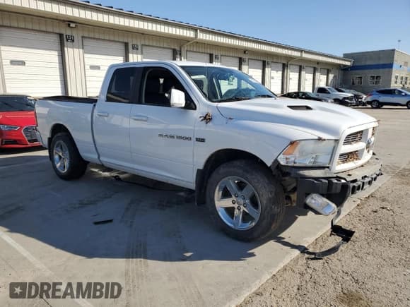 ✅ 2012 Ram 1500 Sport • VIN: 1C6RD7HT7CS280373 • Lot: 52690455. Listed on Copart with 109,241 mi. Free auction sales archive from the USA and detailed vehicle history report at DreamBid. Image 4.