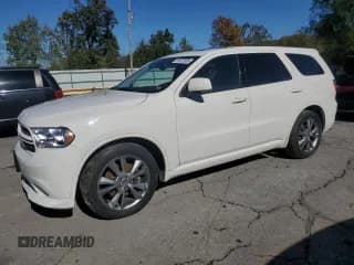 ✅ 2012 Dodge Durango R/T • VIN: 1C4SDHCT5CC321990 • Lot: 91027935. Wystawiony na Copart z przebiegiem 157 412 mil. Bezpłatny archiwum sprzedaży aukcyjnych z USA i szczegółowy raport historii pojazdu na DreamBid. Zdjęcie 1.