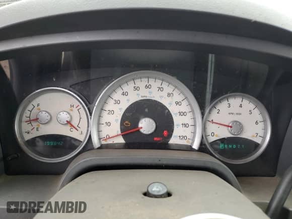 2005 Dodge Dakota ST z VIN 1D7HE28KX5S304735, wystawiony jako Copart lot #81015315 z przebiegiem 199 842 mil mil oraz Szkoda całkowita • Salvage title. Historia ofert i sprzedaży dostępna na DreamBid. Obrazek 9.